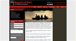 Desktop Screenshot of maguireandhart.com